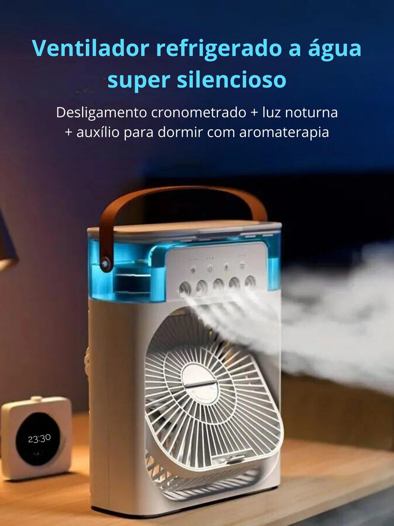 Mini Ventilador à Refrigeração de Ar Portátil - (FDO)