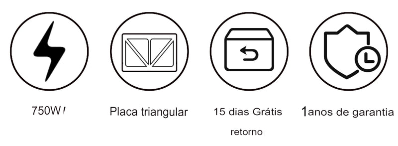 Misteira Elétrica Antiaderente Multifuncional - (FDO)