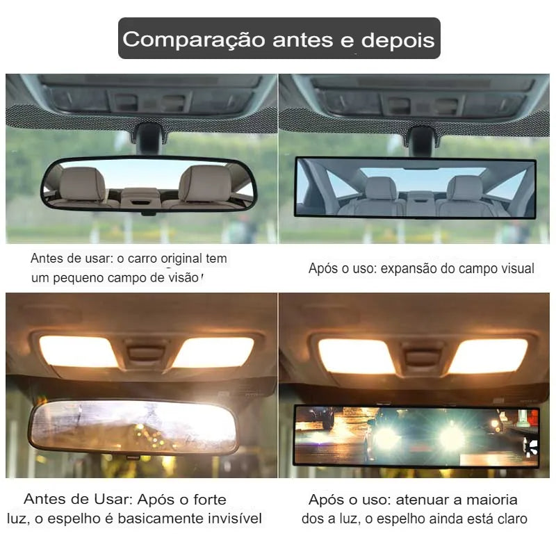 Espelho Retrovisor Profissional Anti Reflexo - (FDO)