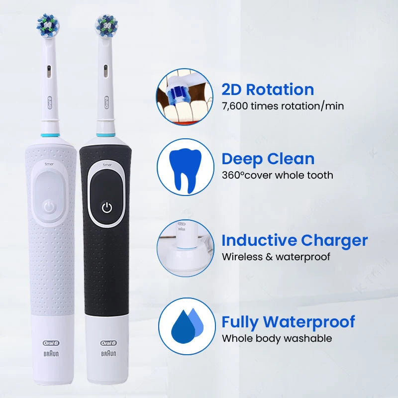 Escova Dental Elétrica (Oral B d100) - (FDO)